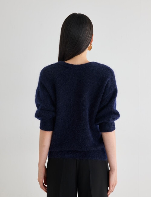 State of play Antoine Luxe Knitwear Sweater, Midnight product photo View 02 L