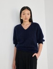State of play Antoine Luxe Knitwear Sweater, Midnight product photo View 04 S