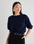 State of play Antoine Luxe Knitwear Sweater, Midnight product photo View 05 S