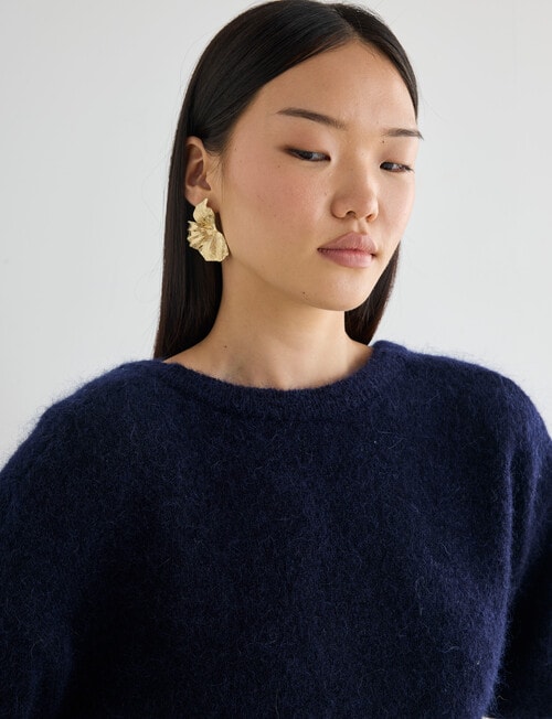 State of play Antoine Luxe Knitwear Sweater, Midnight product photo View 06 L