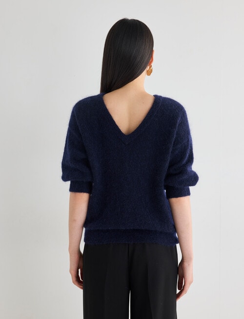 State of play Antoine Luxe Knitwear Sweater, Midnight product photo View 07 L