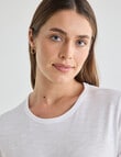 Zest Organic Cotton Long Sleeve Tee, White product photo View 05 S