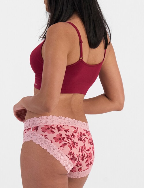 Jockey Woman Parisienne Micro Bikini Brief, Desert Blooms product photo View 03 L