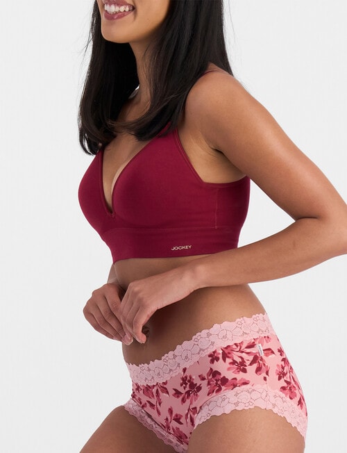 Jockey Woman Parisienne Micro Boyleg Brief, Desert Blooms product photo View 02 L