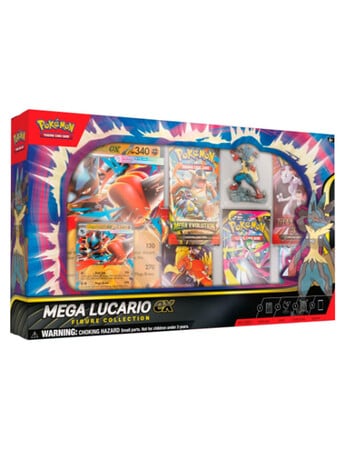 Pokemon Trading Card Mega Lucario EX Figure Box product photo
