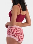 Jockey Woman Parisienne Micro Full Brief, Desert Bloom product photo View 03 S