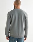 Gasoline Motor Crew Sweat, Khaki product photo View 02 S
