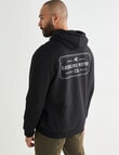 Gasoline Motor Hoody Sweat, Black product photo View 02 S