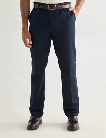 Laidlaw + Leeds Cotton Stretch Chino Pant, Navy product photo