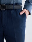 Laidlaw + Leeds Cotton Stretch Chino, Navy product photo View 04 S