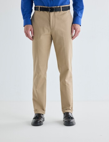 Laidlaw + Leeds Cotton Stretch Chino, Tan product photo