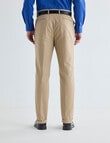 Laidlaw + Leeds Cotton Stretch Chino, Tan product photo View 02 S