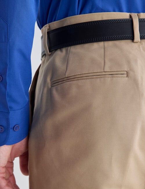 Laidlaw + Leeds Cotton Stretch Chino, Tan product photo View 05 L