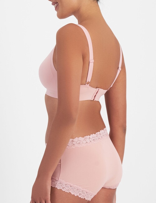 Jockey Woman Parisienne Micro Full Brief, Spanish Rose product photo View 03 L