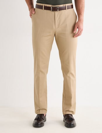 Laidlaw + Leeds Cotton Stretch Chino Pant, Tan product photo