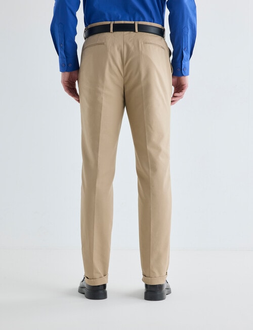 Laidlaw + Leeds Cotton Stretch Chino, Tan product photo View 02 L