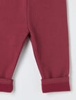 Teeny Weeny Swan Song Play Fleece Legging, Cherry product photo View 02 S