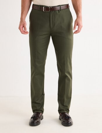 Laidlaw + Leeds Cotton Stretch Chino Pant, Khaki product photo
