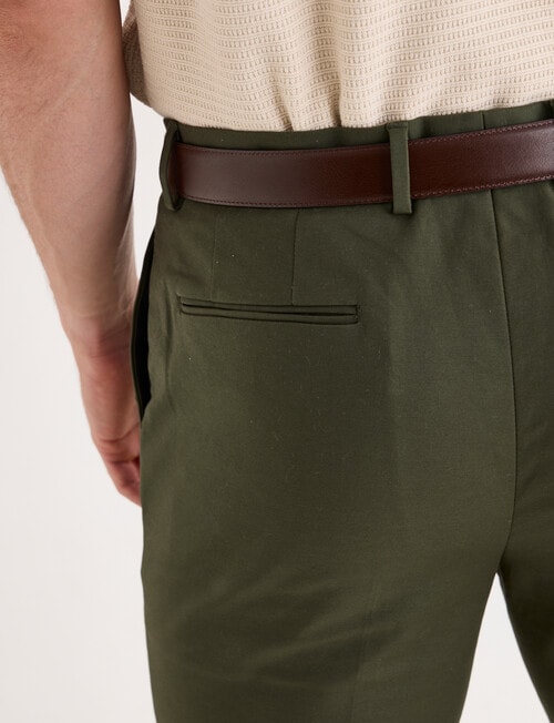 Laidlaw + Leeds Cotton Stretch Chino Pant, Khaki product photo View 05 L