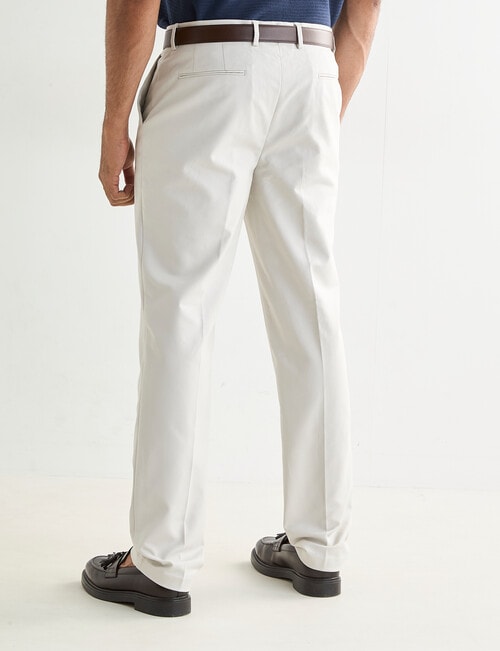 Laidlaw + Leeds Cotton Stretch Chino Pant, Stone product photo View 02 L