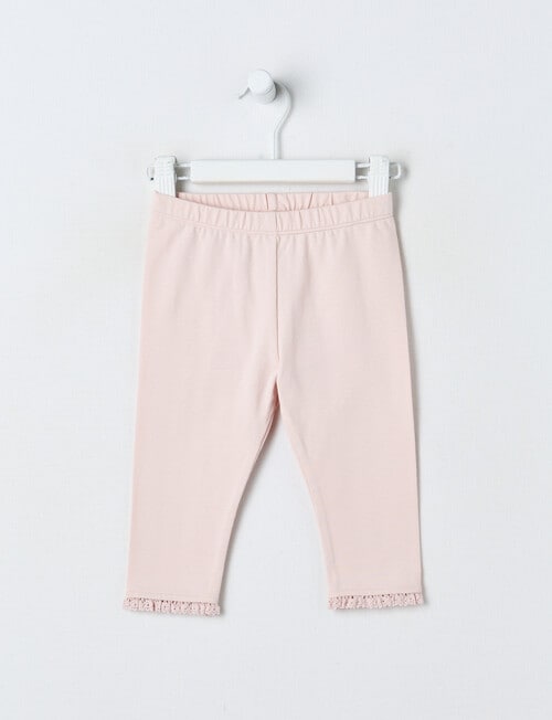 Teeny Weeny Swan Song Play Legging, Pink product photo