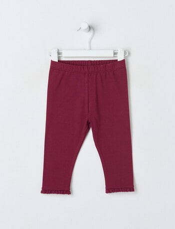 Teeny Weeny Swan Song Play Legging, Cherry product photo