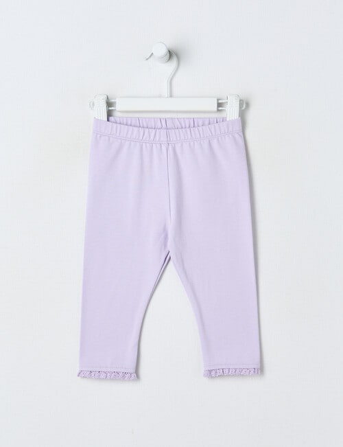 Teeny Weeny Swan Song Play Legging, Lilac product photo