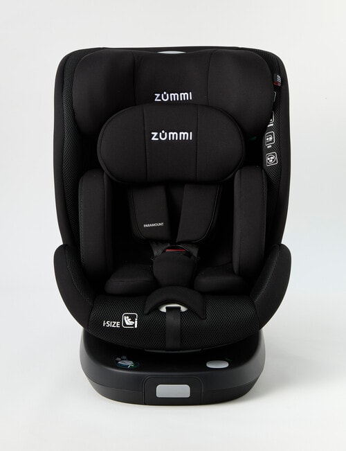Zummi Paramount 360&deg; Car Seat, Black product photo View 02 L