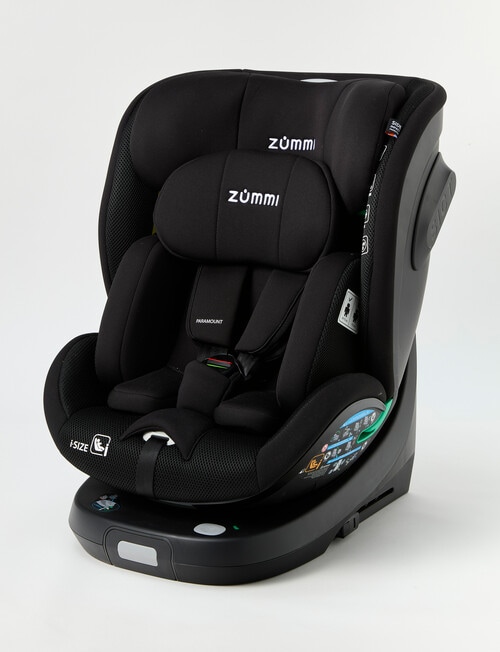 Zummi Paramount 360&deg; Car Seat, Black product photo View 03 L