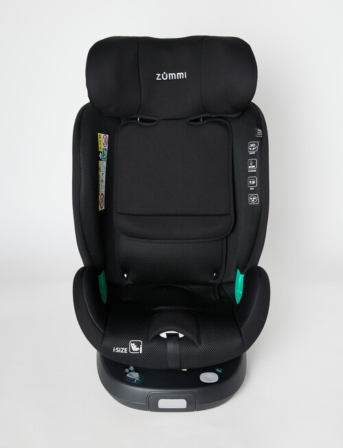 Zummi Paramount 360&deg; Car Seat, Black product photo View 14 L