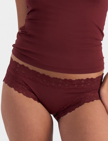 Jockey Woman Parisienne Micro Bikini Brief, Rich Cherry product photo