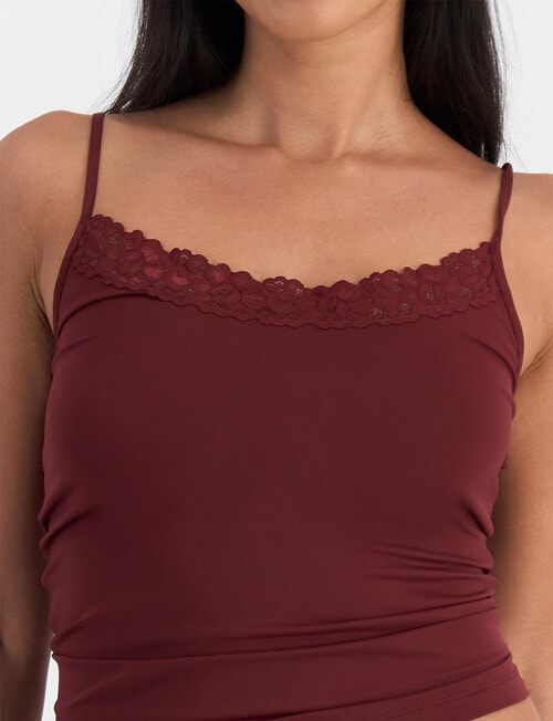 Jockey Woman Parisienne Micro Cami, Rich Cherry product photo