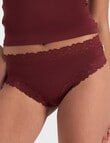 Jockey Woman Parisienne Micro Gee Brief, Rich Cherry product photo