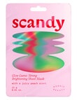 Scandy Glow Game: Strong Brightening Sheet Mask product photo