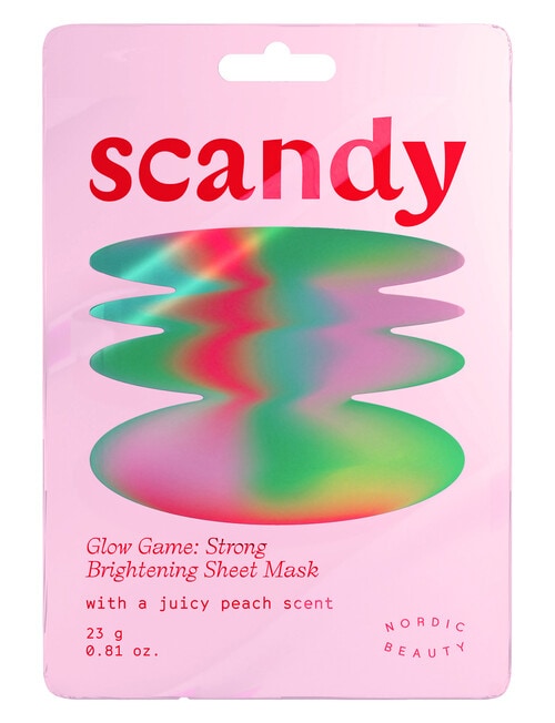 Scandy Glow Game: Strong Brightening Sheet Mask product photo