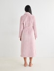Whistle Sleep Basket Weave Robe, Pale Pink product photo View 02 S