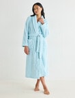 Whistle Sleep Basket Weave Robe, Aqua product photo View 03 S