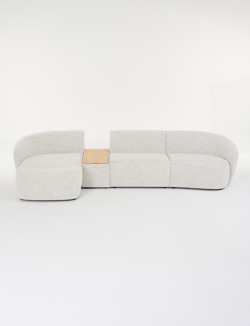 Marcello&Co Callie Fabric Modular Armless Chair product photo View 09 L