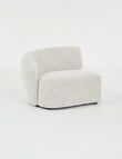 Marcello&Co Callie Fabric Modular, Left Hand Facing product photo