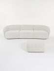 Marcello&Co Callie Fabric Modular, Left Hand Facing product photo View 12 S