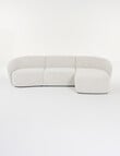 Marcello&Co Callie Fabric Modular, Left Hand Facing product photo View 13 S