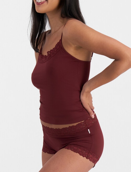 Jockey Woman Parisienne Micro Full Brief, Rich Cherry product photo View 02 L