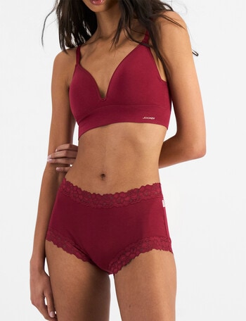 Jockey Woman Parisienne Cotton Full Brief, 3-Pack, Floral Quilt product photo