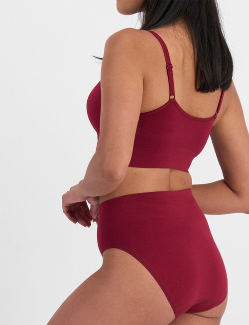 Jockey Woman Skimmies Modal Hi Cut Brief, Rumour product photo View 03 L