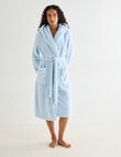 Zest Sleep Plush Robe, Pale Blue product photo View 03 S