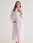 Ruby & Bloom Rose Textured Robe, Pink, 10-26 product photo