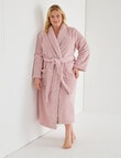 Studio Curve Sleep Basketweave Robe, Pale Pink product photo