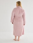 Studio Curve Sleep Basketweave Robe, Pale Pink product photo View 02 S