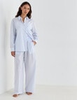 Mineral Sleep Stripe Nightshirt, Pale Blue product photo View 03 S