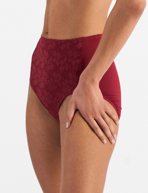 Jockey Woman No Ride Up Lace Full Brief, Rumour product photo View 02 L